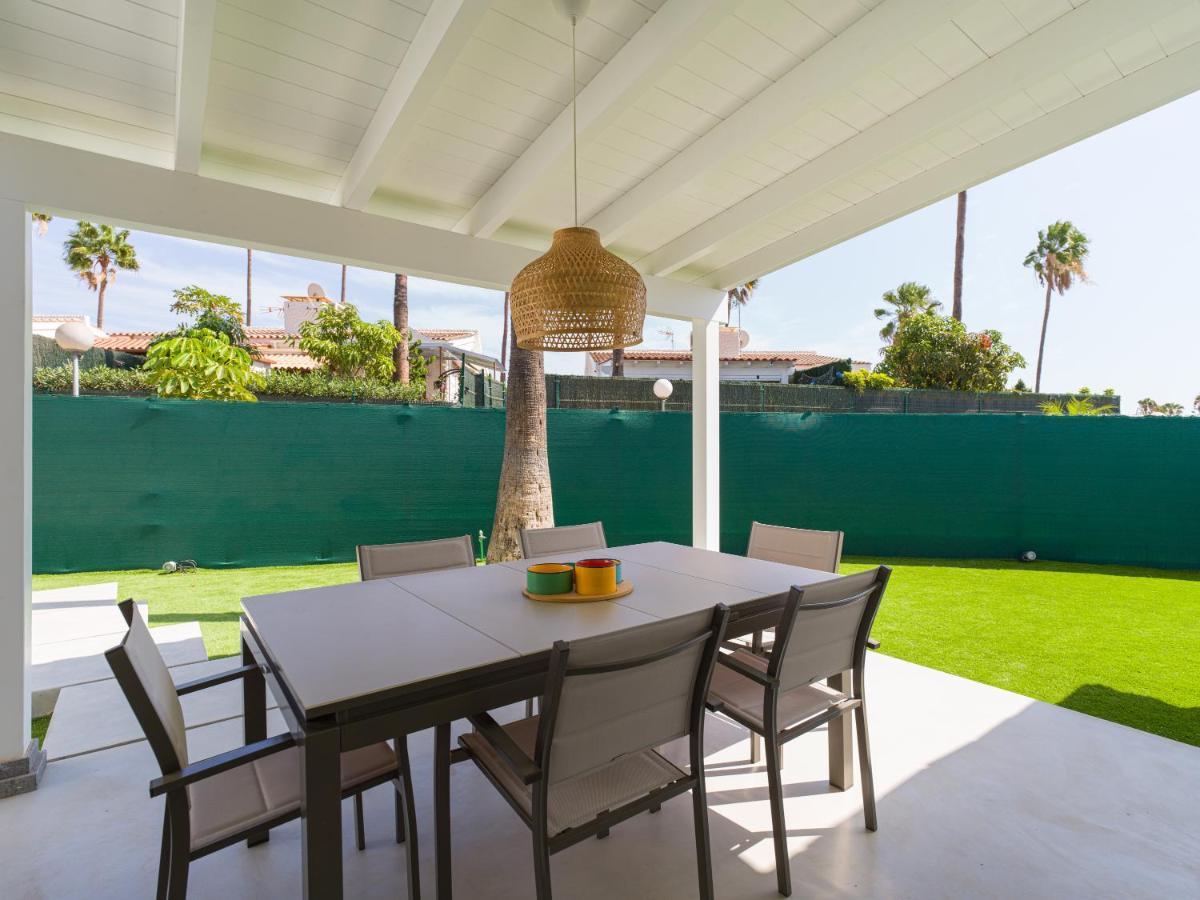 Aquarium Bungalow Private Jacuzzi, 3 Bedrooms, Ac And Bikes Maspalomas  Buitenkant foto