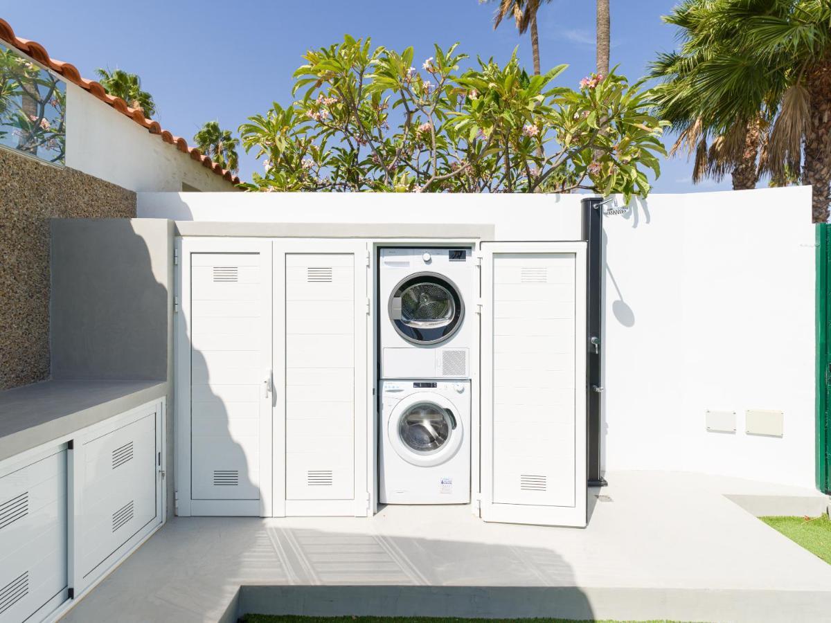 Aquarium Bungalow Private Jacuzzi, 3 Bedrooms, Ac And Bikes Maspalomas  Buitenkant foto