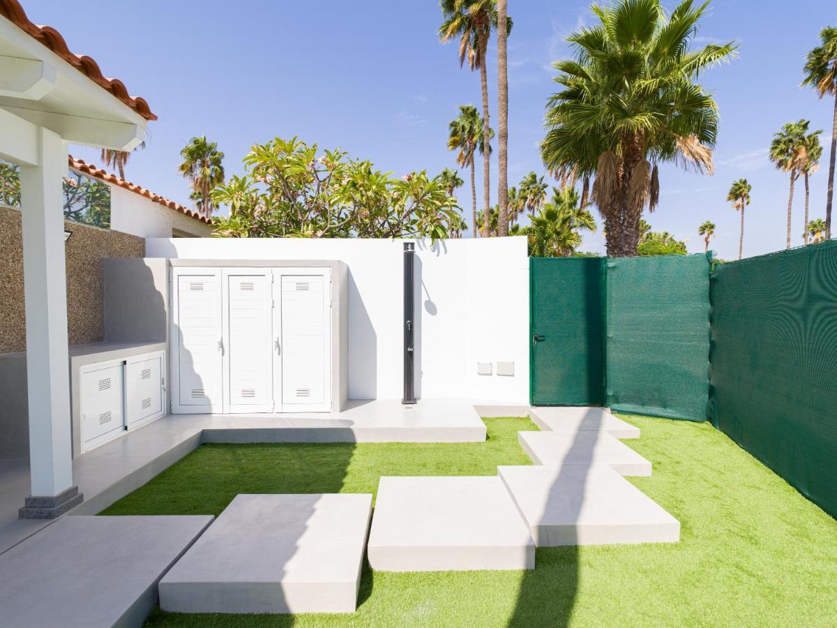 Aquarium Bungalow Private Jacuzzi, 3 Bedrooms, Ac And Bikes Maspalomas  Buitenkant foto
